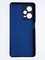 Накладка Silicone Cover (без логотипа, с защитой камеры) для Xiaomi Redmi Note 12 pro 5G синяя - фото 63947