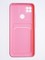 Накладка силиконовая Winter с кардхолдером для Xiaomi Redmi 9C/10A розовая - фото 64104