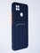Накладка силиконовая Winter с кардхолдером для Xiaomi Redmi 9C/10A синяя - фото 64109