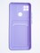 Накладка силиконовая Winter с кардхолдером для Xiaomi Redmi 9C/10A сиреневая - фото 64112