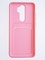 Накладка силиконовая Winter с кардхолдером для Xiaomi Redmi Note 8 Pro розовая - фото 64244