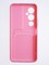 Накладка силиконовая Winter с кардхолдером для Tecno Pova 4 Pro розовая - фото 64273