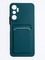 Накладка силиконовая Winter с кардхолдером для Infinix Hot 20 4G зеленая