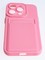 Накладка силиконовая Winter с кардхолдером для Apple iPhone 14 Pro розовая - фото 64541