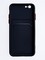 Накладка силиконовая Winter с кардхолдером для Apple iPhone 6/6S черная - фото 64635