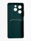 Накладка силиконовая Winter с кардхолдером для Infinix Hot 40 Pro зеленая - фото 65032
