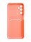 Накладка силиконовая Winter с кардхолдером для Samsung Galaxy A15 розовая - фото 65219