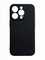 Накладка силиконовая Ycase с защитой камеры для Apple iPhone 15 Pro черная - фото 65437