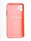 Накладка силиконовая Winter с кардхолдером для Apple iPhone 11 розовая - фото 65643