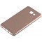 Накладка пластиковая перфорированная на Samsung Galaxy A7 (2016) SM-A710 золотистая - фото 12156