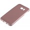 Накладка пластиковая перфорированная на Samsung Galaxy S7 Edge розовая