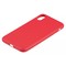 Накладка силиконовая Soft Touch ультратонкая для Apple iPhone X красная